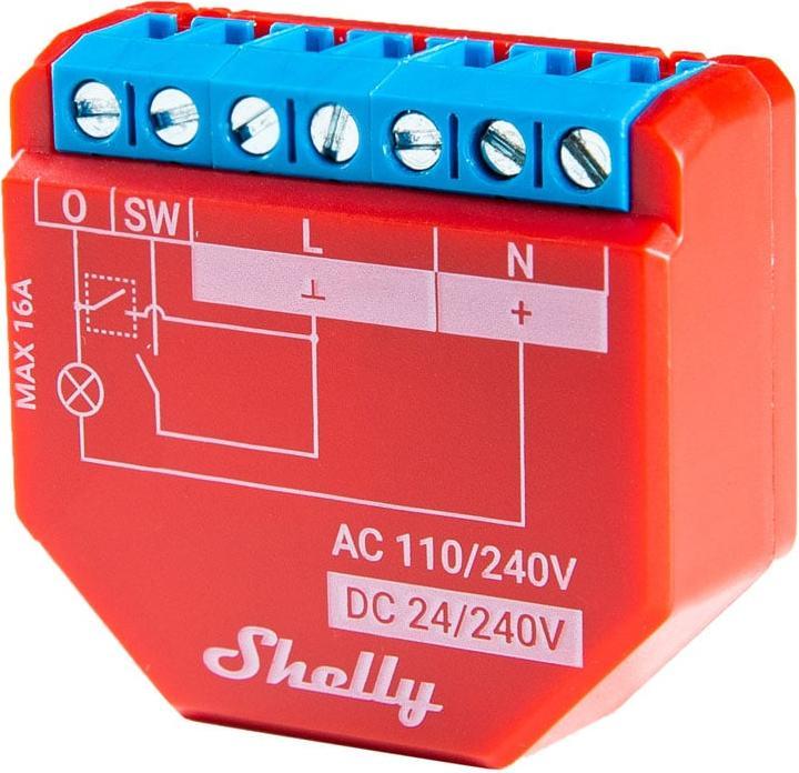Image du produit Shelly Plus 1PM WiFi-Switch (Actionneur de commutation)