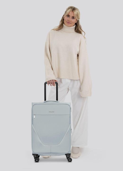 Actual product image Stratic taska 4-wheel trolley M 65 cm with expansion fold (74 l, M (50 - 90l))