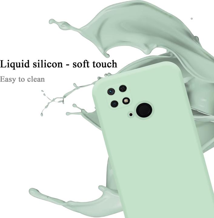 Actual product image Cadorabo TPU Liquid Silicone Case Cover for Xiaomi RedMi 10C / POCO C40 (Xiaomi Redmi 10C, Xiaomi Poco C40)