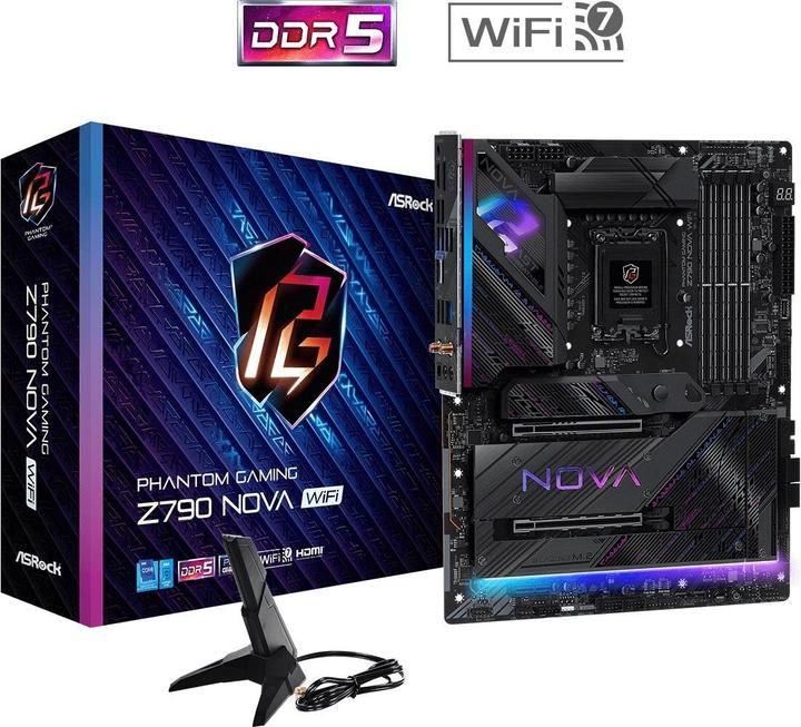 Produktbild AsRock Z790 Nova WiFi (LGA 1700, Intel Z790, ATX)