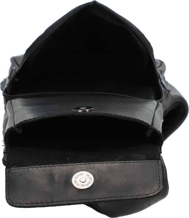 Produktbild Greenburry Pure Black Umhängetasche Leder 16 cm