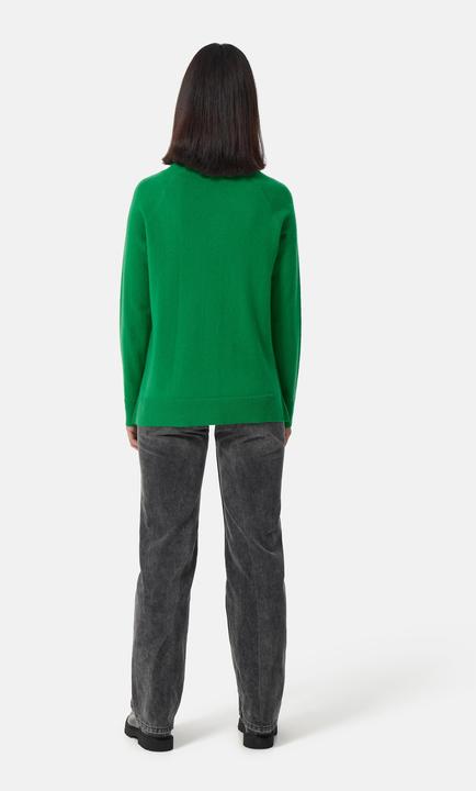 Produktbild Cash-Mere Kaschmir Rundhals Pullover mit Seitenschlitzen (XS)