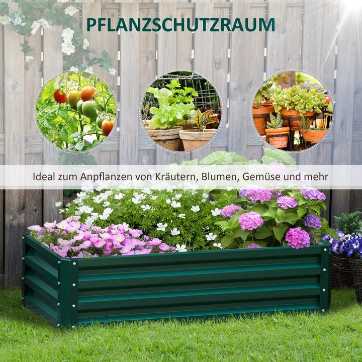Immagine prodotto Outsunny Letto con base aperta e bordi superiori curvi