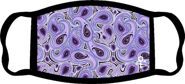 Rock Off Prince Face Mask: Paisley
