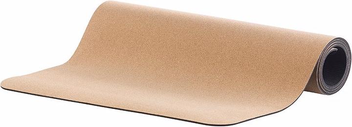 Produktbild Newgen medicals Rutschfeste Yoga-Matte aus Kork und Natur-Kautschuk (5 mm)