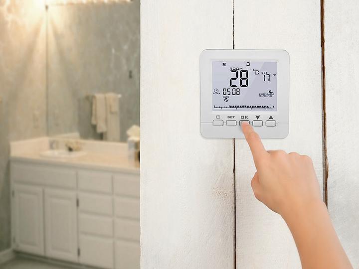 Revolt 2er-Set WLAN-Thermostate für Fussbodenheizung