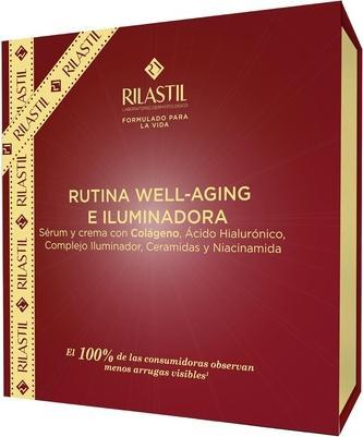 Rilastil Anti-Wrinkle Progression Firming Serum 30ml and Anti-Wrinkle Cream with Plumping Effect 40m (70 ml)