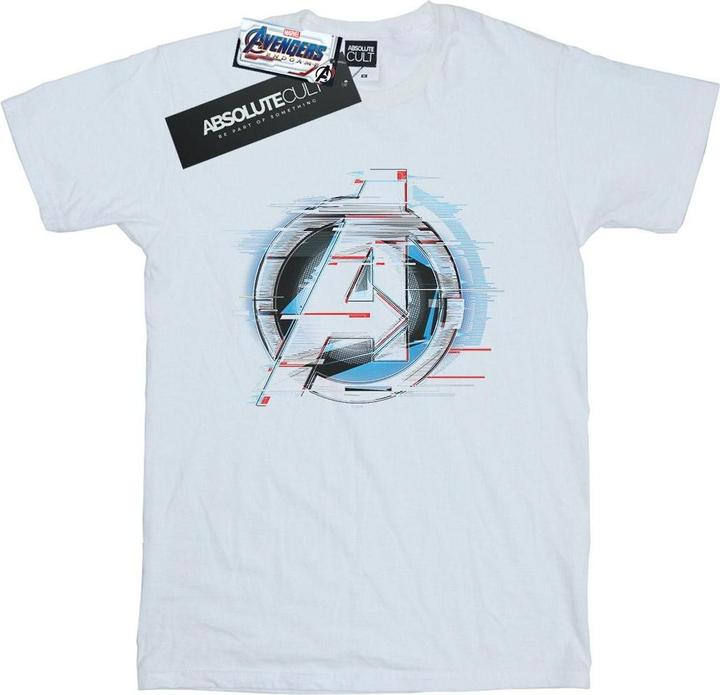 Avengers Endgame Team Tech Logo TShirt (XL)