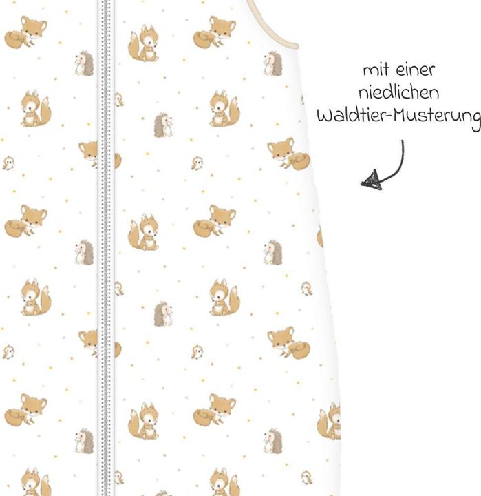 Produktbild Babybest Waldfreunde Schlafoverall (70 cm)