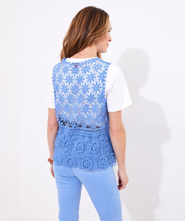 Image du produit Joe Browns Open Knit Crochet Waistcoat (L)