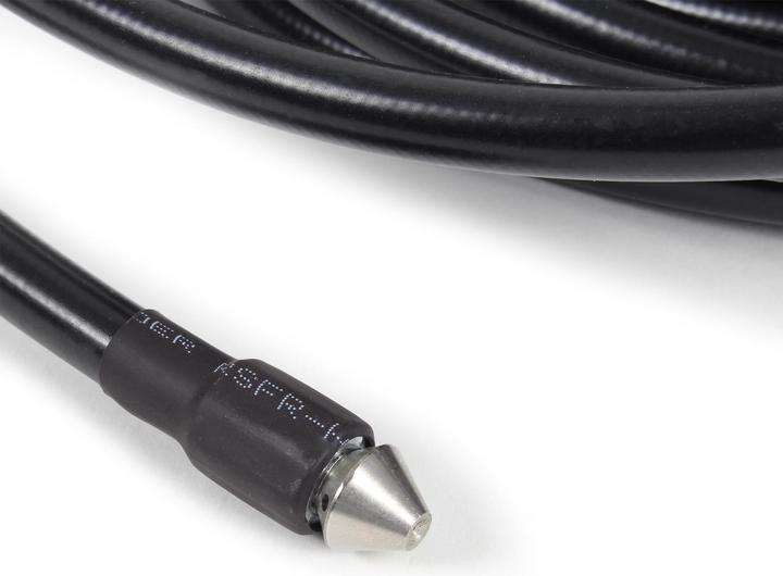 Actual product image Wiltec XPOtool Pipe Cleaning Hose 20m Drain Hose 4 Adapters High Pressure Cleaner 160bar Pipe Cleaning