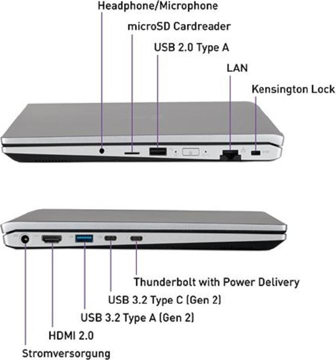 Immagine prodotto Terra Dispositivo mobile 1551R i5-1334U W11P - Notebook - Core i5