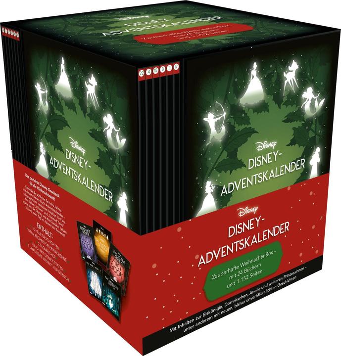 Produktbild Disney - zauberhafte Weihnachts-Box mit 24 Büchern