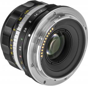 Image du produit Voigtländer Nokton D35mm / 1.2 noir (Nikon Z, APS-C / DX)