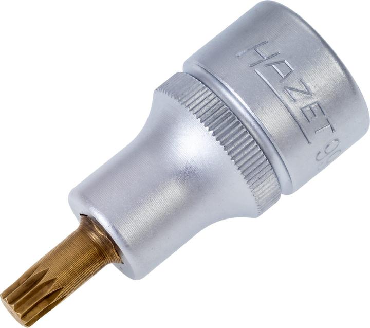 Image du produit HAZET Douille mâle 990-6 ∙ Carré creux 12,5 mm (1/2 pouce) ∙ Profil denture multiple intérieur XZN …