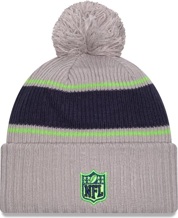 Image du produit New Era NFL Sideline Bonnet hiver Seattle Seahawks Gris