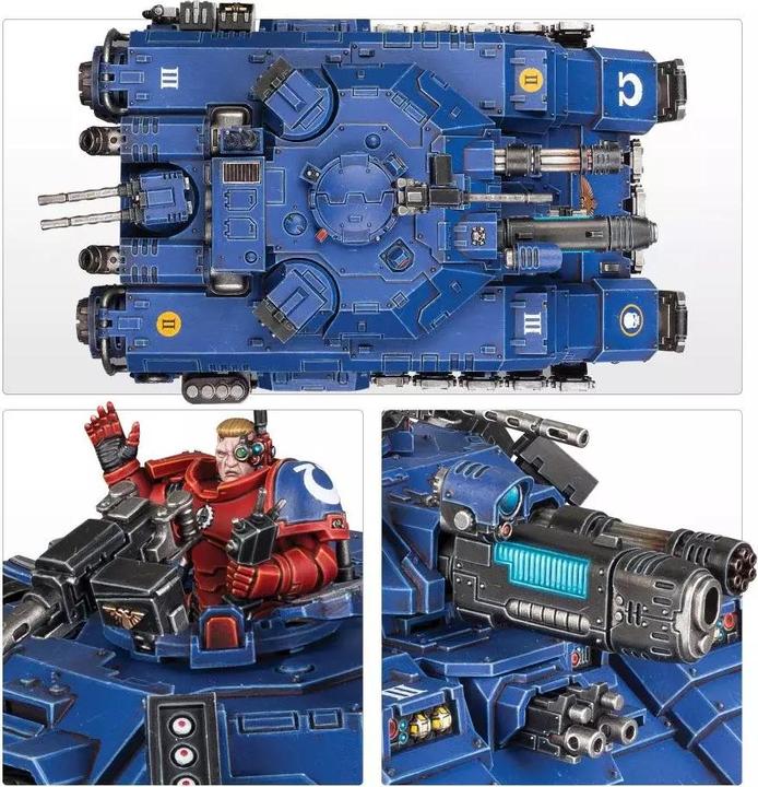 Image du produit Games Workshop Warhammer 40k - Space Marine Primaris Repulsor Executioner (Matières plastiques)