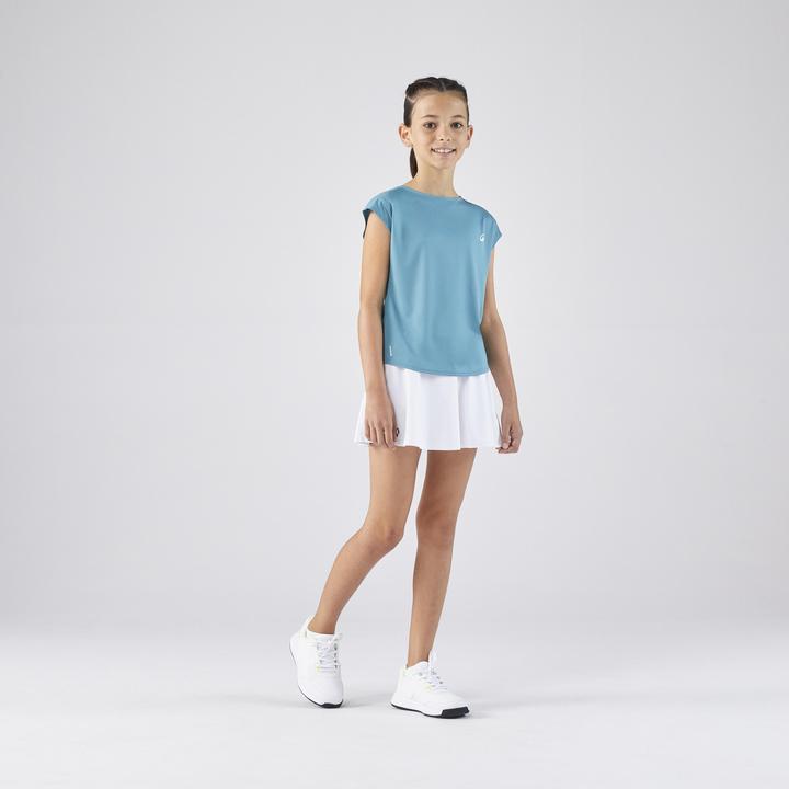 Produktbild Artengo Tennis-Shirt Mädchen TTS Soft türkis (10, 11, 12)