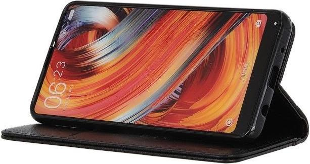 Actual product image MU Classic Litchi Leather Bookcover Series (Nokia C21 Plus)