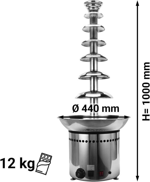 Produktbild GGM Gastro SBCH7 Schokoladenbrunnen
