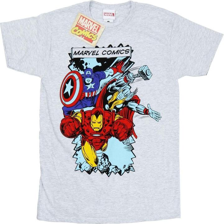 Actual product image Mens Comic Characters T-Shirt (L)