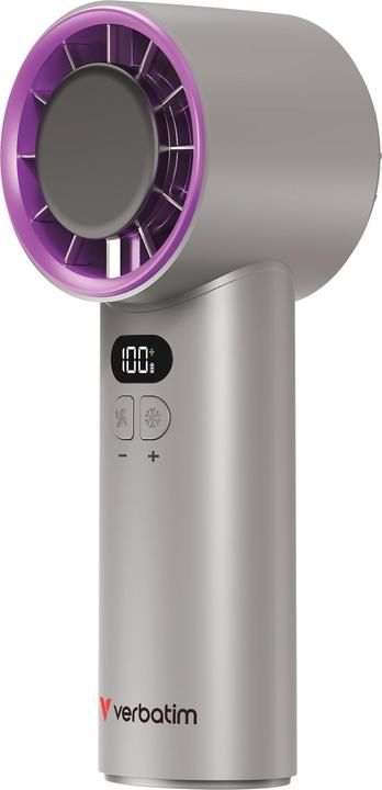 Verbatim CoolnGo Handheld Fan Grey