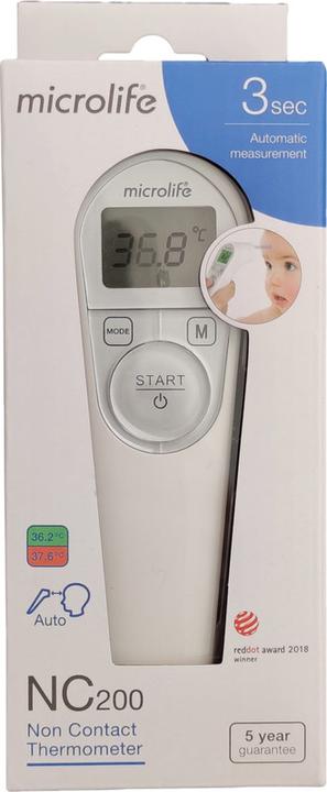 Immagine prodotto Microlife NC 200 (Fronte, Senza contatto)