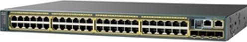 Actual product image Cisco Catalyst 2960-Sf 48 Fe, 4 X Sf (48 ports)