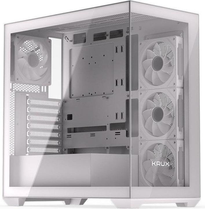 Produktbild Krux Exo White (Mini-ITX, mATX, ATX)