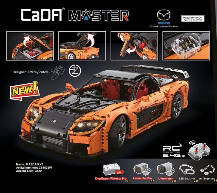 Actual product image Cada C61502W - Mazda RX7