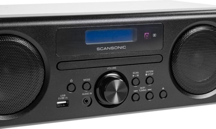 Actual product image Scansonic Da310 (DAB+, FM, Bluetooth)