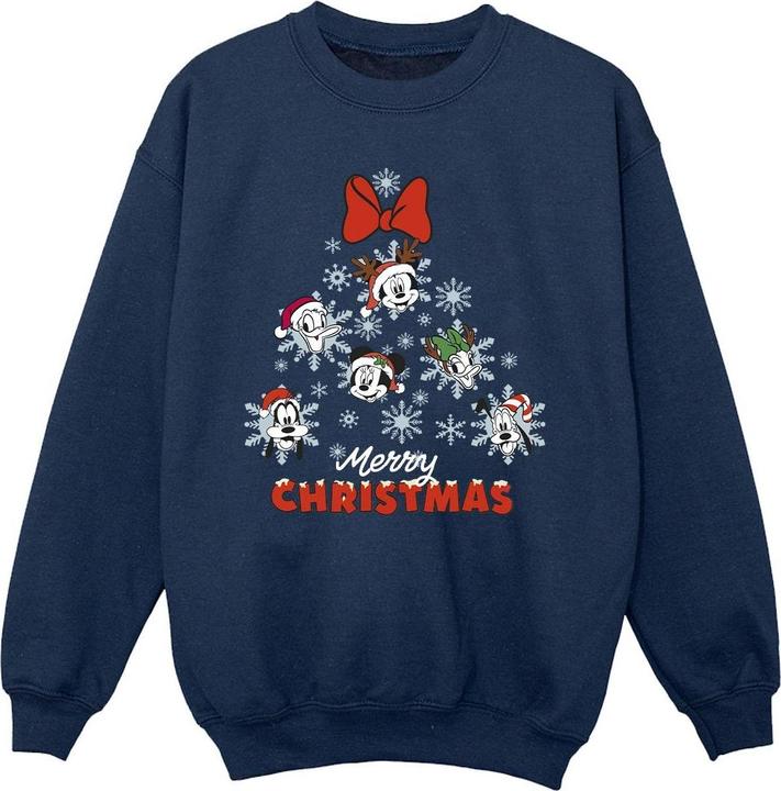 Produktbild Disney Mickey Mouse And Friends Christmas Tree Sweatshirt Mädchen (152, 158)