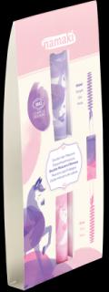 Produktbild Namaki Bio Doppel-Haar-Mascara 9ml, violett & pink