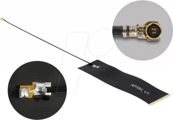 Produktbild Delock LoRa Antenne 863 - 928 MHz 4 MHF (Lora, GSM)
