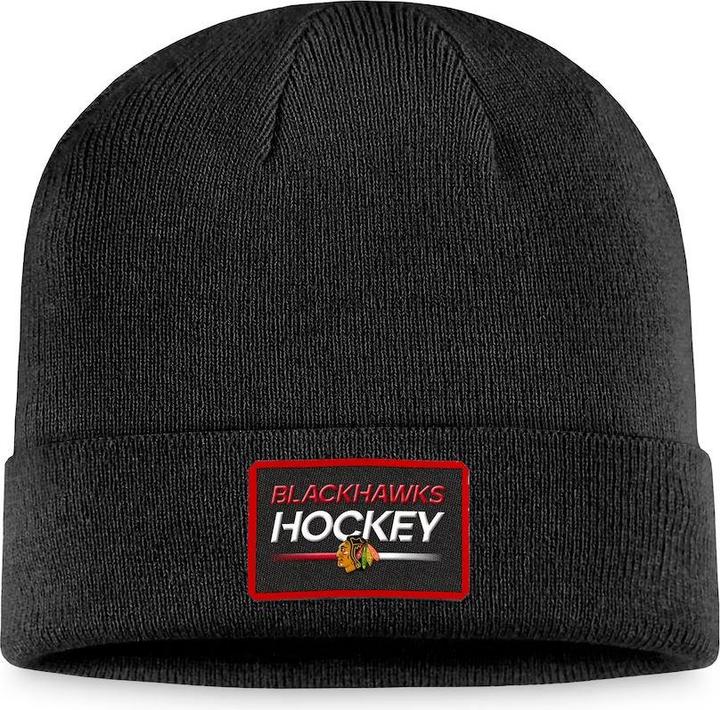IH Authentic Pro Prime Cuffed Beanie Chicago Blackhawks