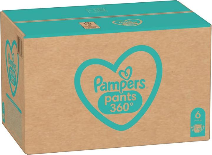 Image du produit Pampers Diapers - culottes (Taille 6, Pack mensuel, 132 pièce(s))