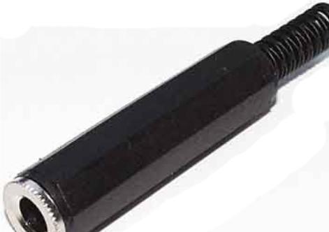Produktbild E+P KK 2 K 6.35mm Schwarz Audio-Kabel