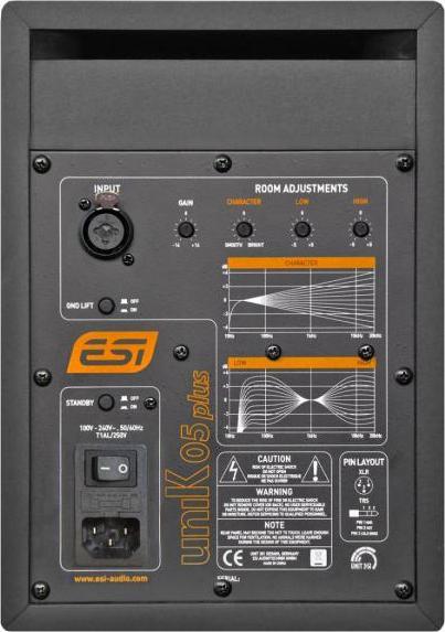 Actual product image ESI Unik 05+ active studio monitor speakers 1 pair (Active, Pair)