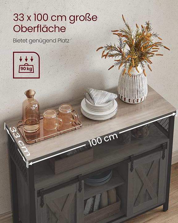 Actual product image Vasagle Sidey (100 x 33 x 80 cm)