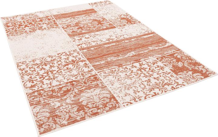Produktbild Pergamon In & Outdoor Teppich Flachgewebe Carpetto Patchwork (140 x 200 cm)
