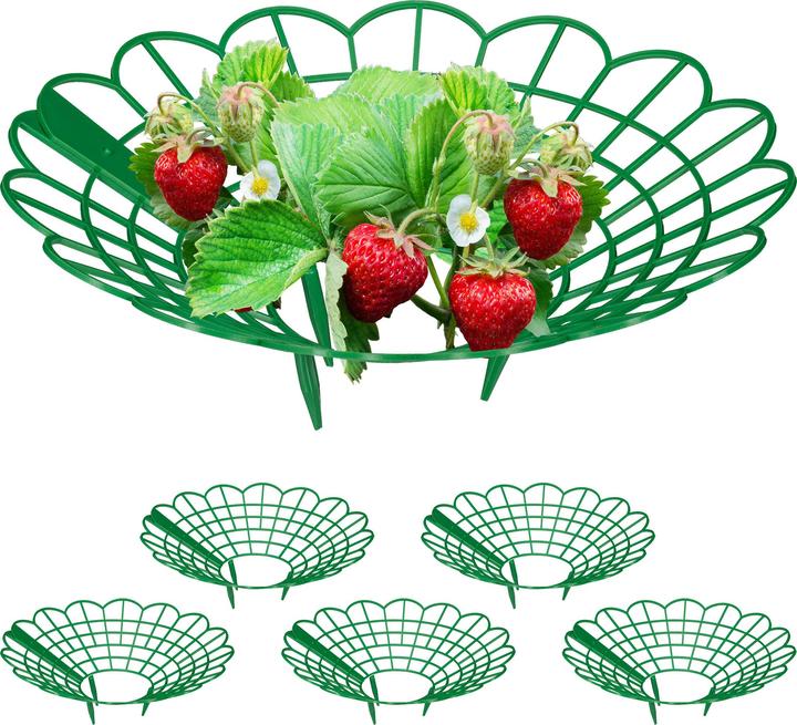 Actual product image Relaxdays Strawberry support set (30 cm, 30 cm)