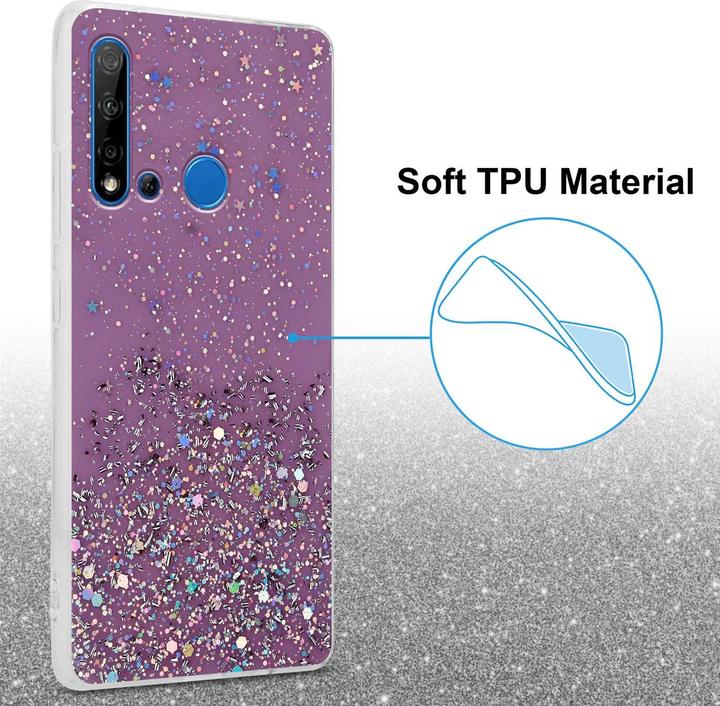 Immagine prodotto Cadorabo Copertura in TPU scintillante (Huawei Nova 5i, Huawei P20 Lite (2019))