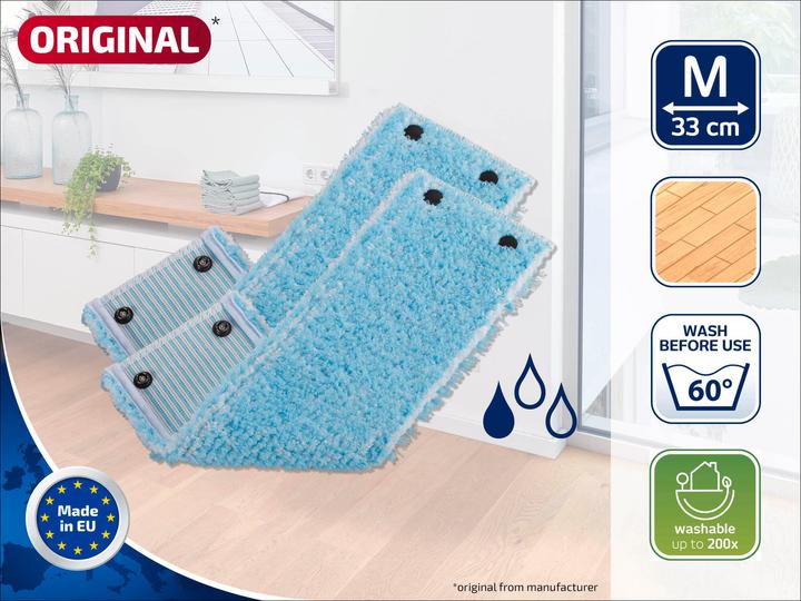 Produktbild Leifheit Wischbezug CLEAN TWIST M / Combi M super soft 2er (2 Stk.)