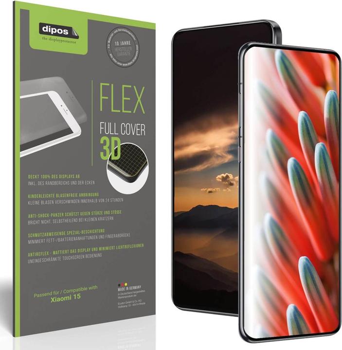 Produktbild Dipos Full Cover Schutzfolie Matt (1 Stück, Xiaomi 15)
