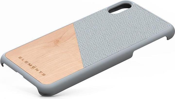 Immagine prodotto Nordic Elements Original Helium - Custodia per Iphone Xs Max con vero legno d'acero (grigio chiaro) (Apple iPhone XS Max)