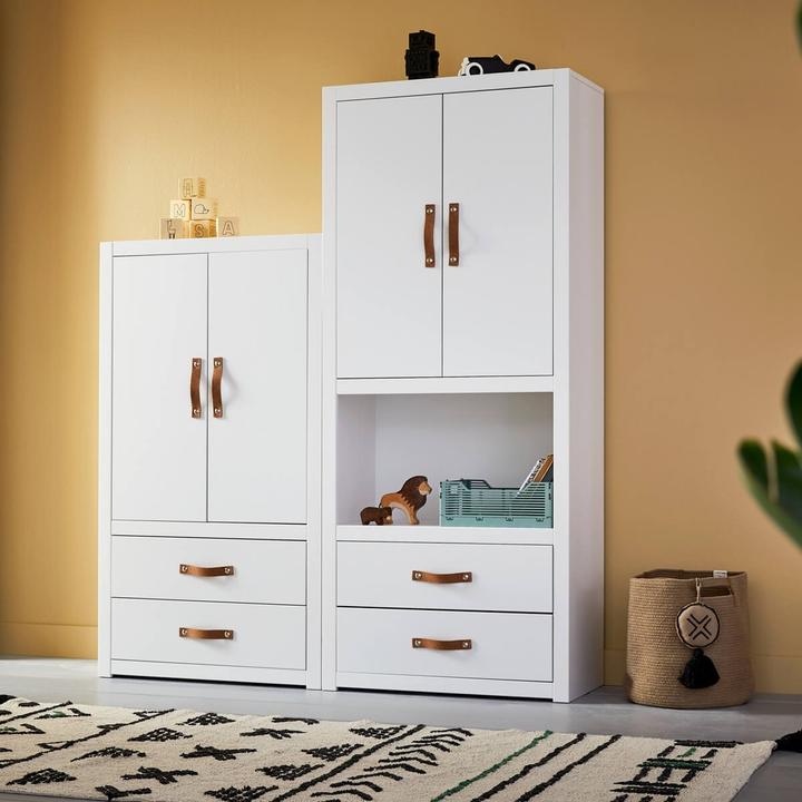 Image du produit Lifetime Kidsrooms Lit mezzanine avec escalier, tiroirs et sommier Deluxe