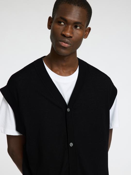 Image du produit Selected Homme Gilet tricoté 100% laine mérinos (XL)