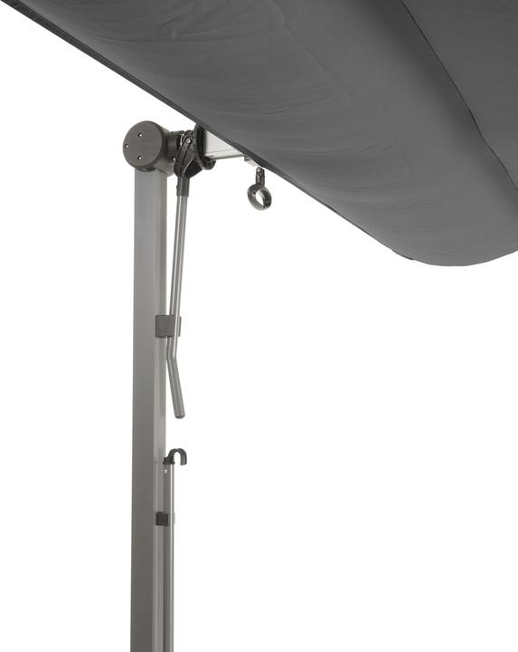 Actual product image Leco Sonnendach Waved anthrazit (2.50 m)