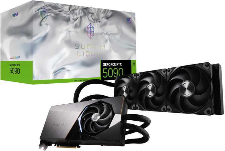 Produktbild MSI GeForce RTX 5090 32G SUPRIM LIQUID SOC (32 GB)