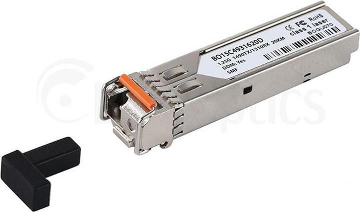 Actual product image BlueOptics Palo Alto Networks SFP-BXD43-20KM Compatible SFP BO15C4931620D